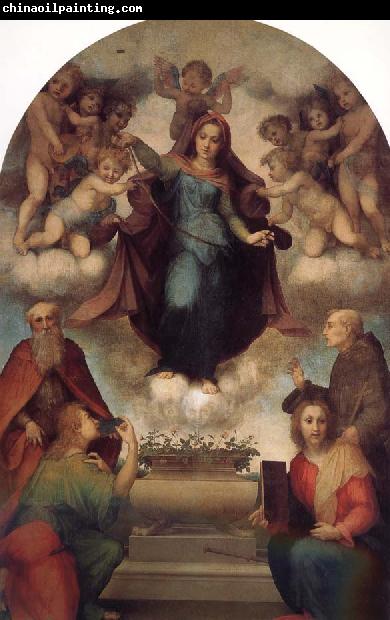 Andrea del Sarto Our Lady of Angels around