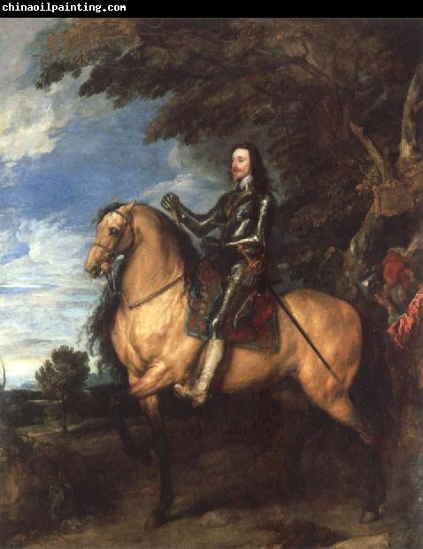 Anthony Van Dyck equestrian porrtait of charles l