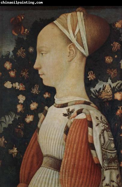 Antonio Pisanello A portrait of a young princess