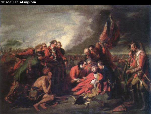 Benjamin West the death of general wolfe