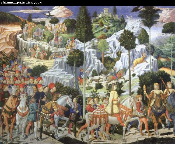 Benozzo Gozzoli Journey of the Magi to Bethlehem