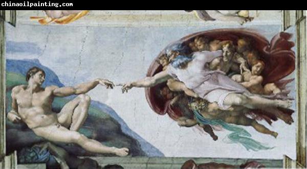 CERQUOZZI, Michelangelo The creation of Adam