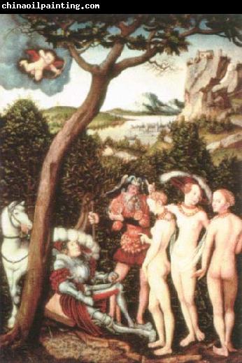 CRANACH, Lucas the Elder the judgment of paris