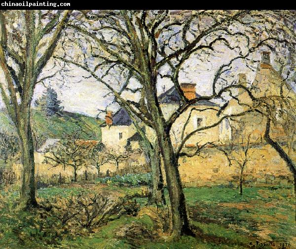 Camille Pissarro Pang plans scenery Schwarz