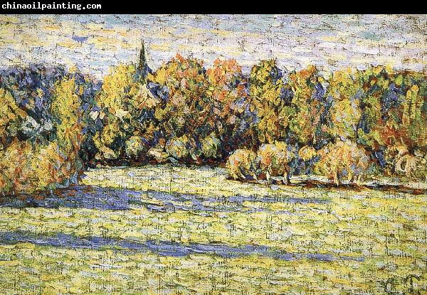 Camille Pissarro Landscape under the sun