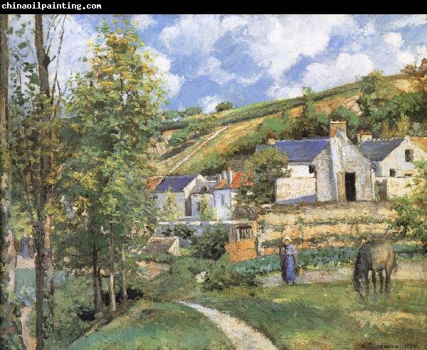 Camille Pissarro Pang map of the iceberg Schwarz