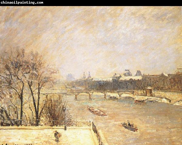 Camille Pissarro Morning snow