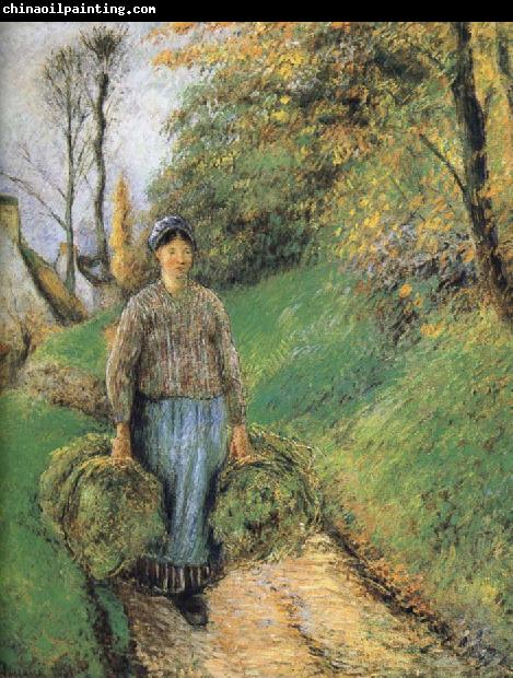 Camille Pissarro Mention hay farmer