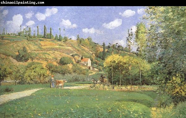 Camille Pissarro Cattle woman