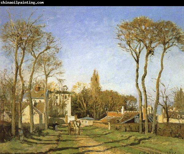 Camille Pissarro Village entrance