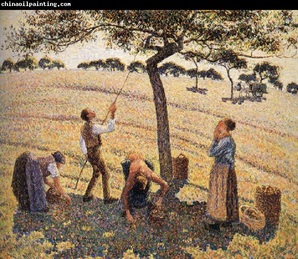 Camille Pissarro Apple picking