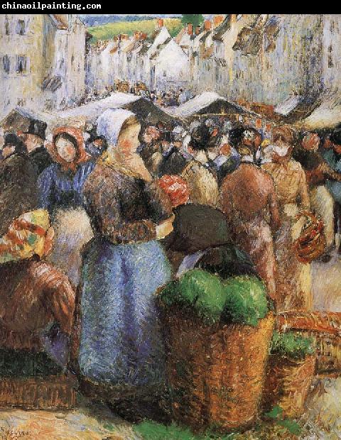 Camille Pissarro market