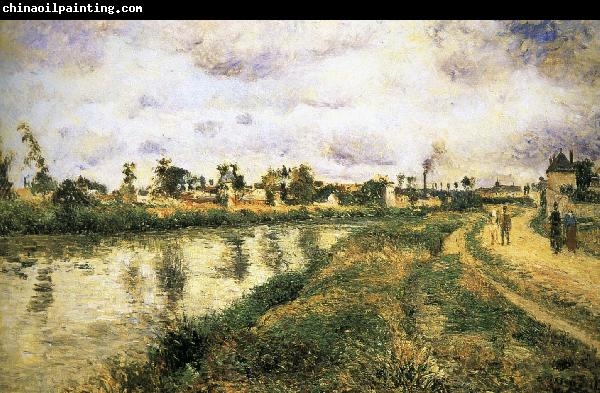 Camille Pissarro Pang map of the sur-oise