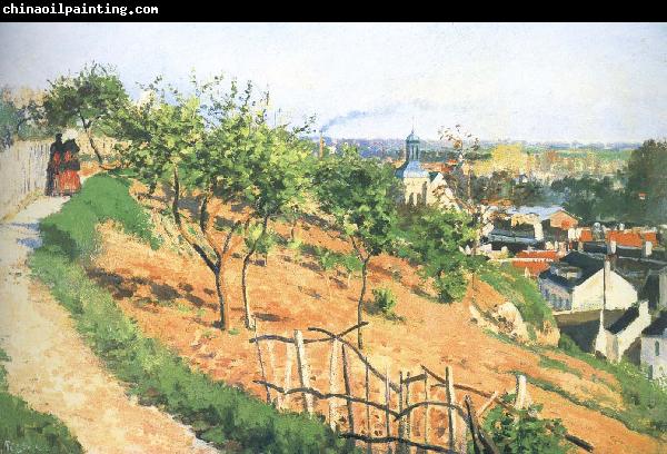 Camille Pissarro Pang plans scenery Schwarz