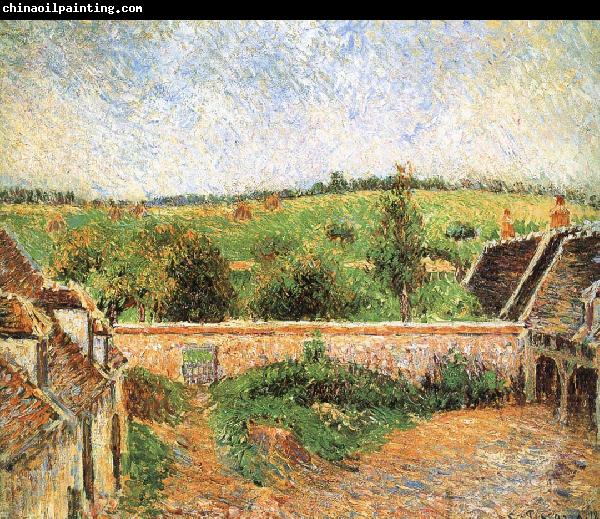 Camille Pissarro Farmer s yard