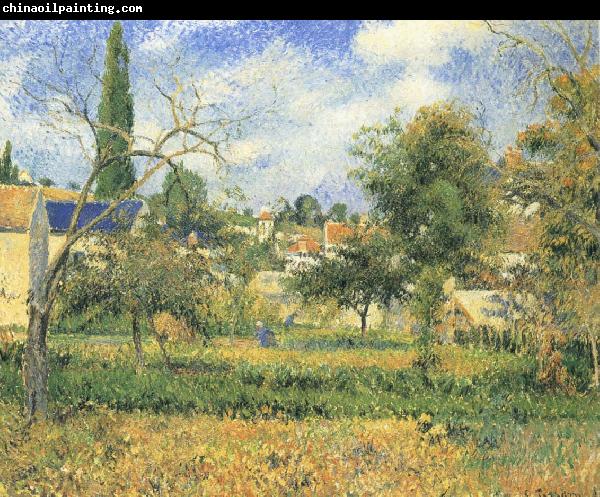 Camille Pissarro Pang plans Schwarz garden