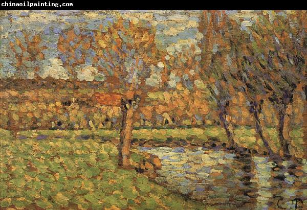 Camille Pissarro Riparian