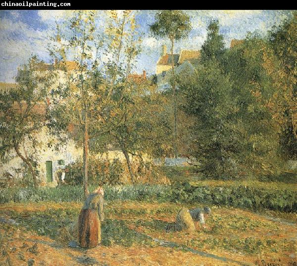 Camille Pissarro Pang plans Schwarz garden