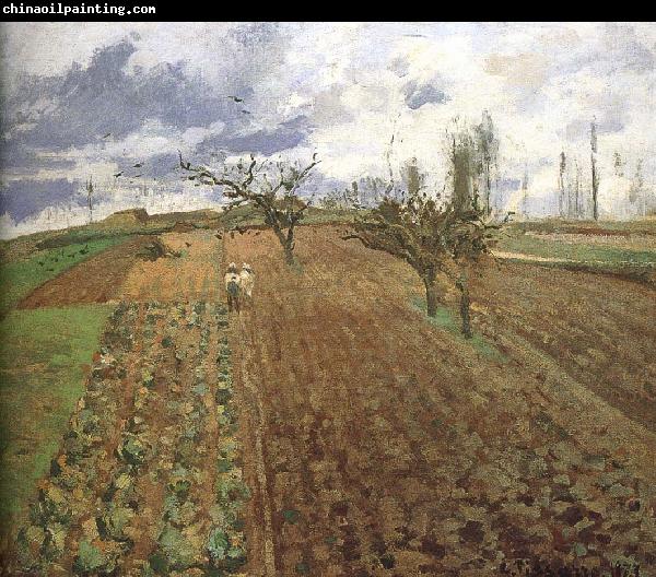 Camille Pissarro Farmland