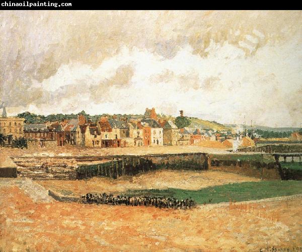 Camille Pissarro Fishing port