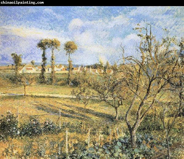 Camille Pissarro Sunset