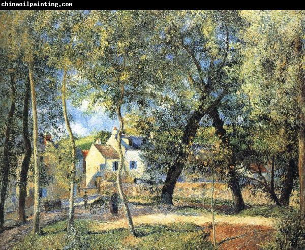 Camille Pissarro Hurrying to the landscape