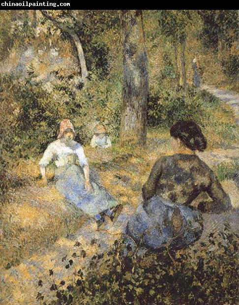 Camille Pissarro Rest of the peasant woman