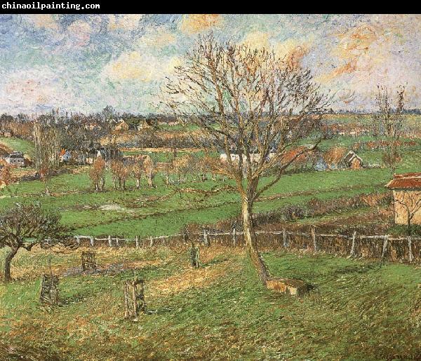 Camille Pissarro The peach trees in winter