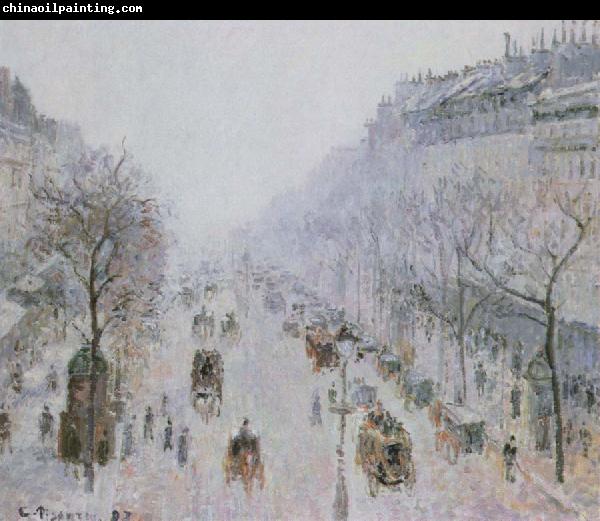 Camille Pissarro boulevard montmartre