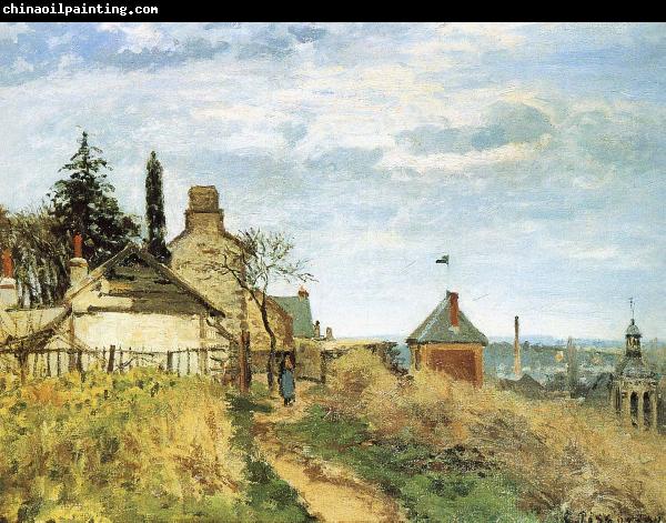 Camille Pissarro Pang plans scenery Schwarz