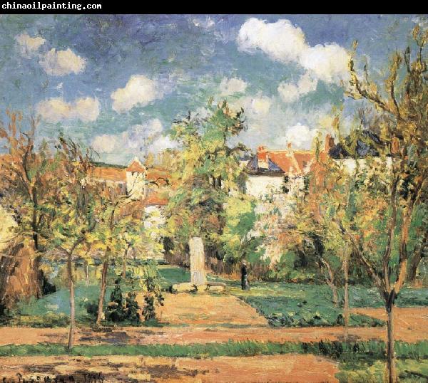 Camille Pissarro Pang plans under the sun Schwarz