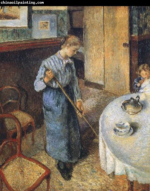 Camille Pissarro Rural small maids