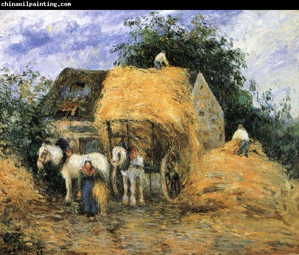 Camille Pissarro Yun-hay carriage