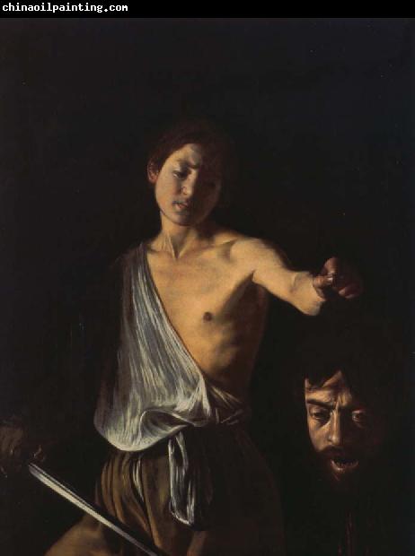 Caravaggio Portable head David Goliath