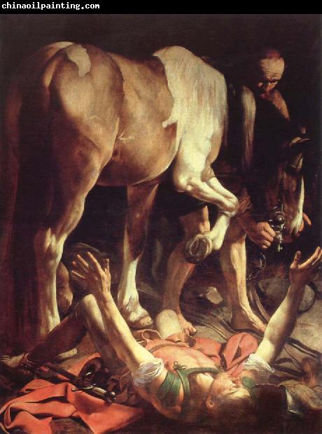 Caravaggio the conversion on the way to damascus