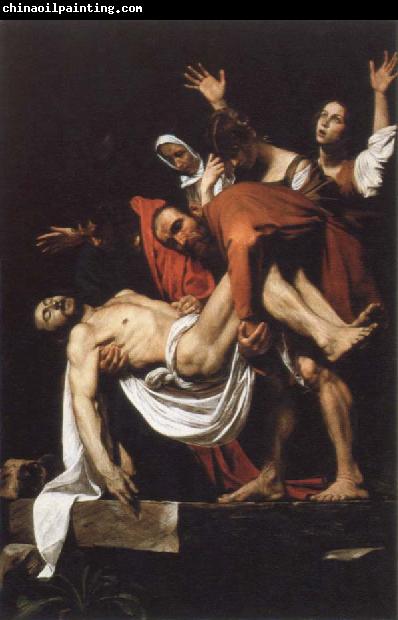 Caravaggio the entombment