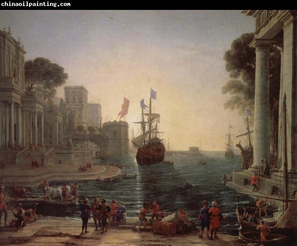 Claude Lorrain Ulysses Kerry race will be the return of her father Dubois