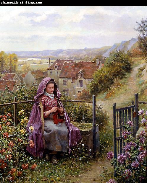 Daniel Ridgeway Knight In the Garden