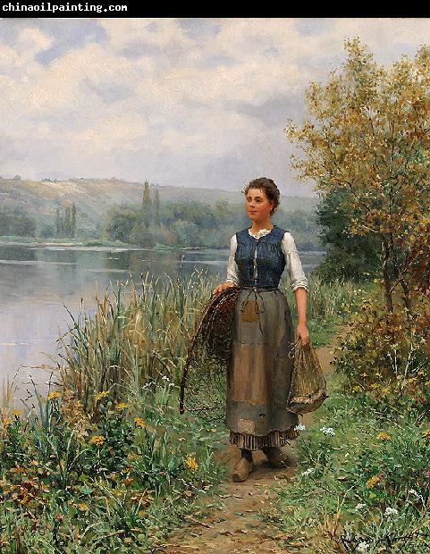 Daniel Ridgeway Knight The fishman wife