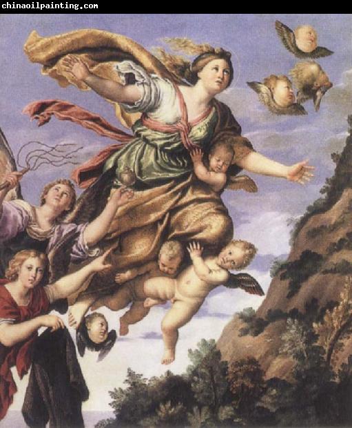 Domenichino The Assumption of Mary Magdalen into Heaven