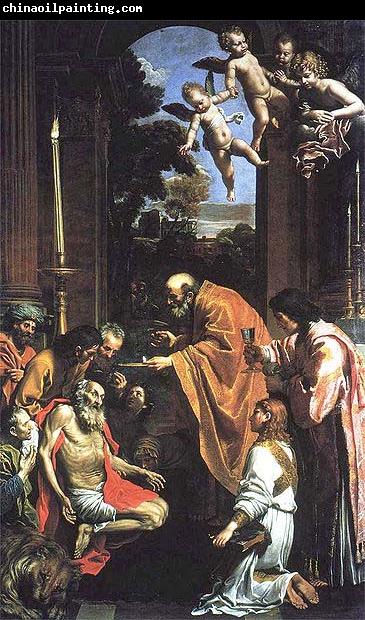 Domenichino Last Communion of St. Jerome,