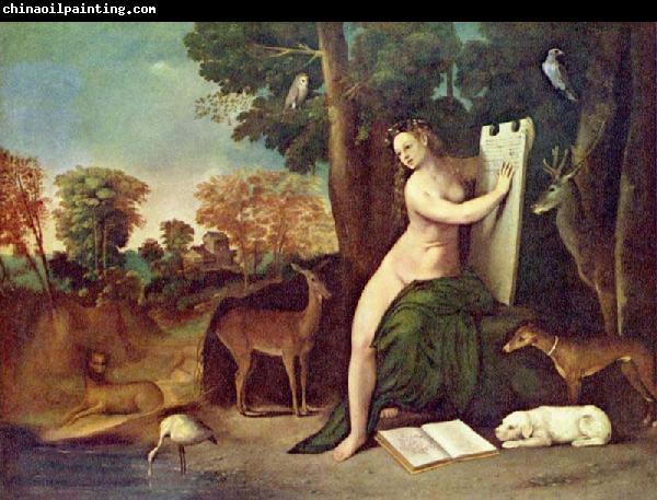 Dosso Dossi Circe and her Lovers in a Landscape