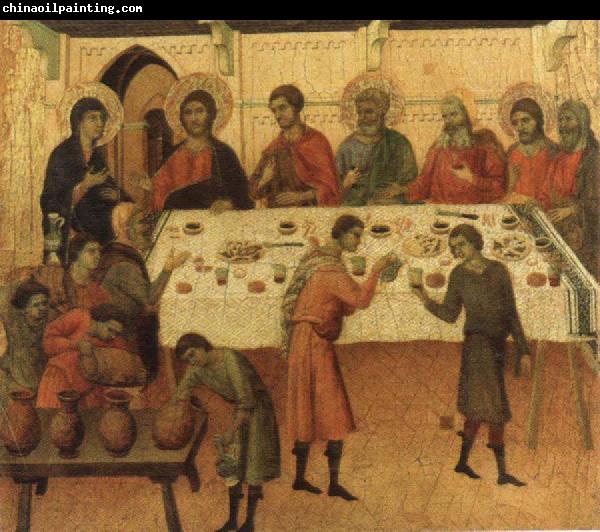 Duccio di Buoninsegna The marriage Feast at Cana