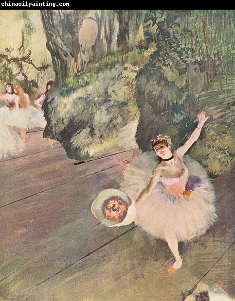 Edgar Degas Dancer with a Bouquet of Flowers