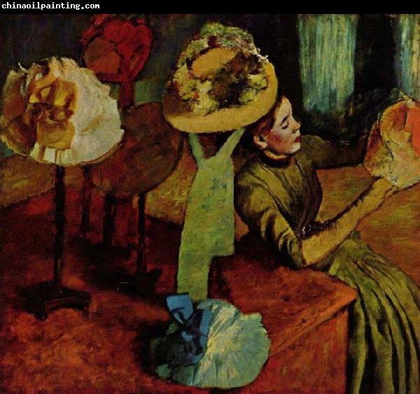 Edgar Degas The Millinery Shop