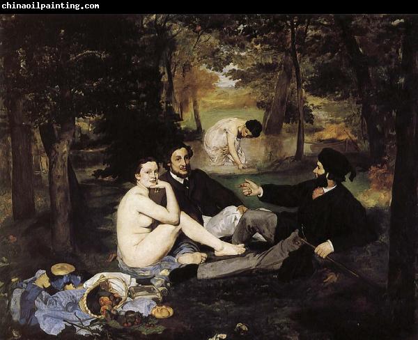 Edouard Manet Grass lunch