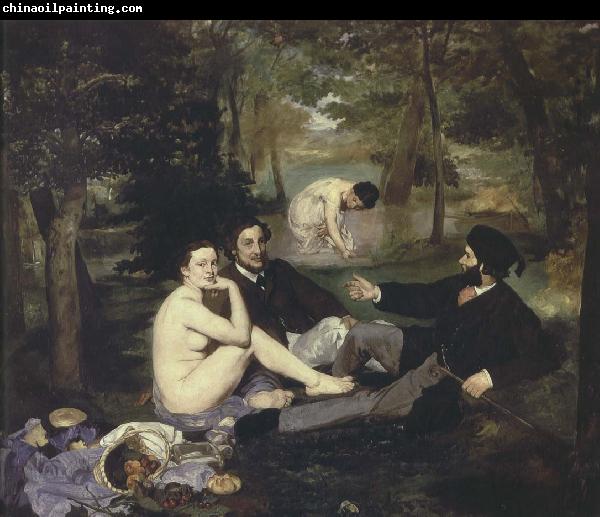 Edouard Manet frukosten i det grona