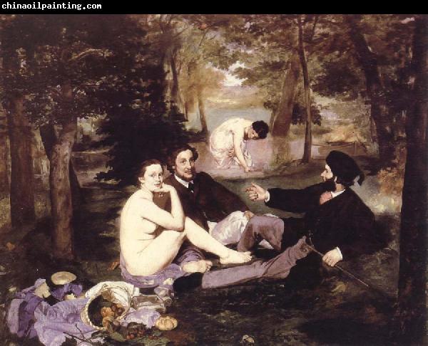 Edouard Manet le dejeuner sur l herbe