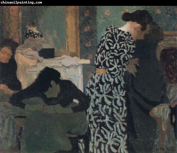 Edouard Vuillard the flowered dress