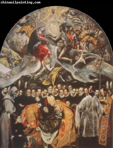 El Greco the burial of count orgaz